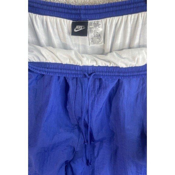 Vintage Nike Pants XL Gorpcore‎ Nylon Windbreaker Sweatpants Track Zipper Ankles - Picture 3 of 9